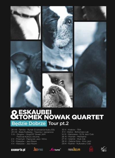 Relacja: Eskaubei & Tomek Nowak Quartet na otwarciu Klubu EB (28.08.2015 r.,&nbsp;Tarnów)