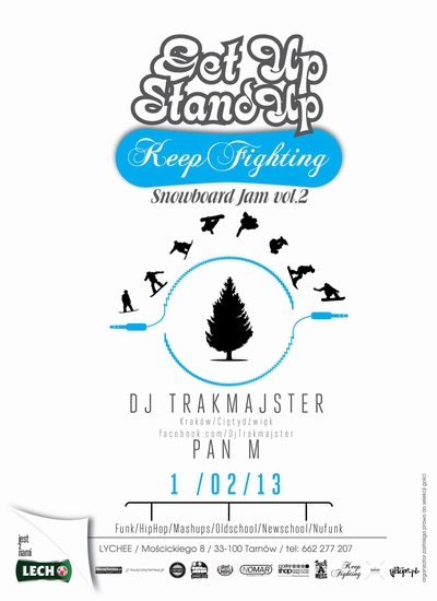 Patronat: Get Up, Stand Up – Hip-Hop Party – Snowboard Jam vol.&nbsp;2