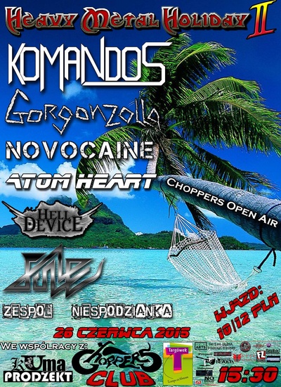 Patronat: Heavy Metal Holiday II (26.06.2015 r.,&nbsp;Warszawa)