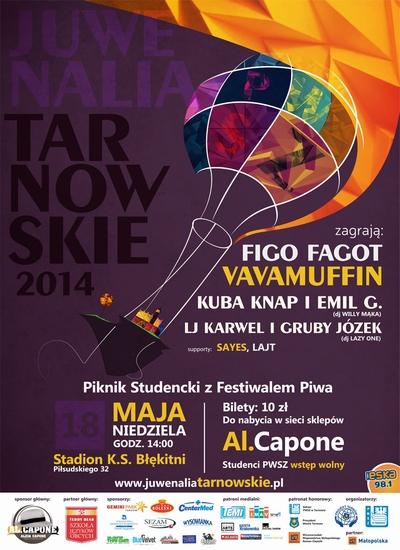 Juwenalia Tarnowskie 2014 pod patronatem&nbsp;AxunArts!