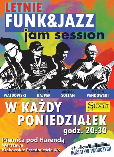 Inauguracja Letniego Funk & Jazz Jam Session w klubie&nbsp;Harenda