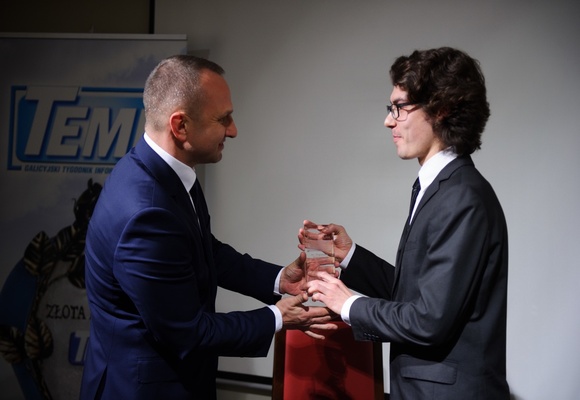 Bartosz Dworak laureatem Nagrody Kulturalnej „Temi” im. Bogusława Wojtowicza w kategorii Debiut&nbsp;Roku!