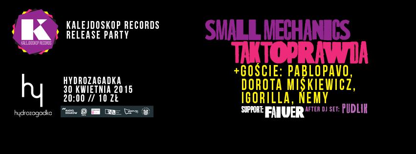 [ROZWIĄZANY] Konkurs: Bilety na Kalejdoskop Records Release Party (+&nbsp;płyty!)