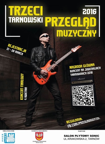 III Tarnowski Przegląd Muzyczny: wygraj występ na Juwenaliach&nbsp;Tarnowskich!