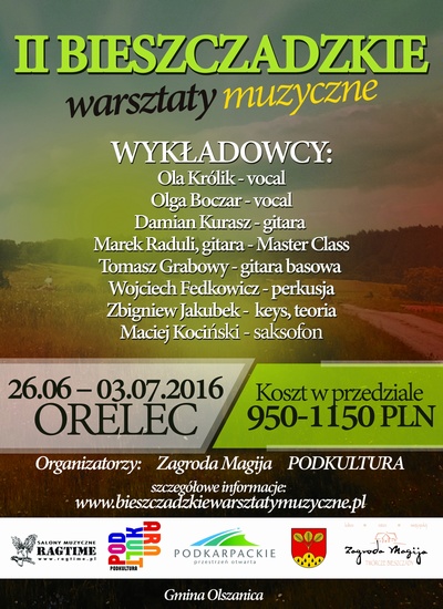 Bieszczadzkie Warsztaty Muzyczne startują po raz&nbsp;drugi