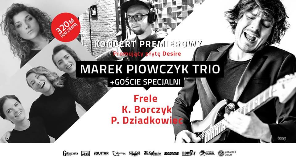 Patronat: Marek Piowczyk Trio w Kopalni Guido (7.04.2017 r.,&nbsp;Zabrze)